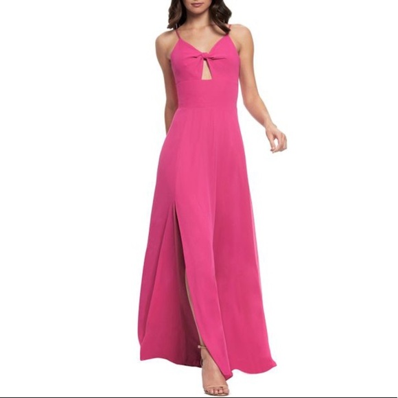 NEW Dress The Population Cambria Tie Bodice Dress Size Small - Picture 3 of 6